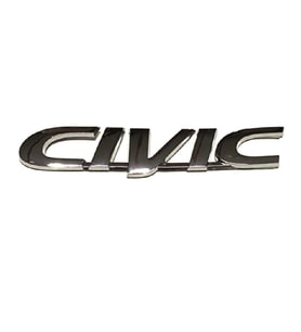Honda Civic Arka Civic Yazısı 1996-200