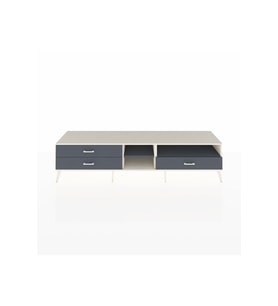 Hyperion TV Ünitesi 2 Raflı 3 Çekmeceli  220x44x51 Aytaşı-Antrasit