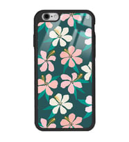 iPhone 6 Leaf Flovers Tasarımlı Glossy Telefon Kılıfı
