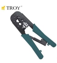TROY 24008 Telefon ve Bilgisayar Soketi Sıkma Pensesi (Çok Renkli)
