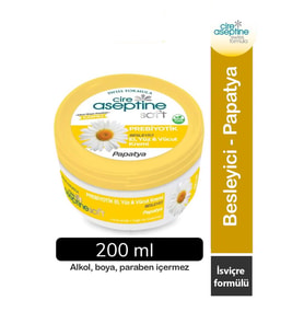 Cire Aseptine Soft Papatya Özlü Besleyici Prebiyotikli Krem 200 ml