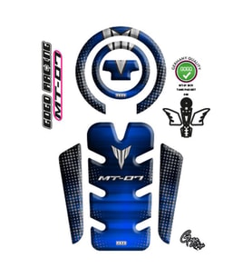 Yamaha Mt07 2021 - 2024 Uyumlu Tank Pad 006