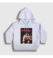 Presmono Unisex Çocuk Beyaz Bloodsport Film Jean Claude Van Damme Kapüşonlu Sweatshirt 258779tt (Beyaz)