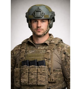 Kısa Kulaksız Tactical Airsoft Koruyucu Kask