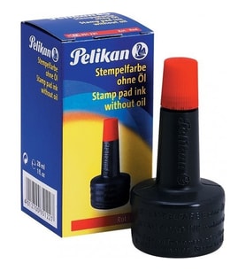 Pelikan Stampa Mürekkebi Kırmızı 30 Cc