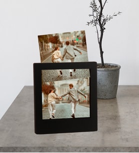 Kişiye Özel Polaroid 6 Fotoğraflı  Ahşap Mdf Çerçeve Fotoğraf Albümü