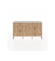 Arges Konsol 5 Raflı 2 Çekmeceli 4 Kapaklı 176x30x99 Aytaşı-Çam