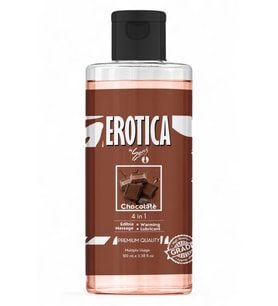 Chocolate 4 in 1 WB Lube 100 ml by Sens Su Bazlı Çikolata Aromalı Kayganlaştırıcı Masaj Jeli