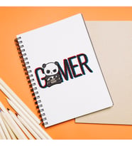 Gamer ( Oyuncu ) Tasarımlı Defter