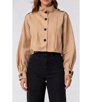 Lili Woman Kadın Trenç Gabardin SP.1008.TRC