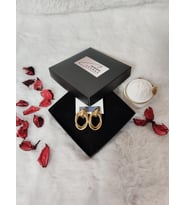 Pirinç Gold Renk Sarmal Oval Model Kadın