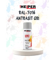 Helper RAL 7016 Antrasit Gri Akrilik Sprey Boya 400 ML