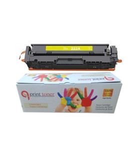 HP 222A W2222A SARI MUADİL TONER ÇİPSİZ LaserJet 3204 LaserJet 3201 LaserJet 3288 LaserJet 3303