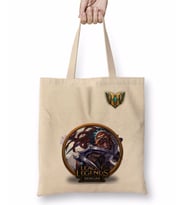 Rengar LoL League Of Legends Bez Çanta Uzun Saplı