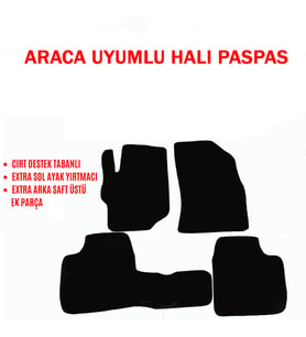 C-elyseeE 2010 Model Ve Sonrası Araca Uyumlu Halı Paspas