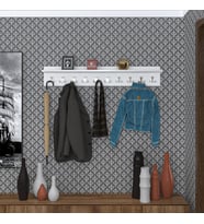Kenzlife elbise askılığı askılık vettini120 byz 20*120*12 metal gri 10 adet askı portmanto