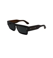 Calvin Klein CK 24532S 001 54 Unisex Dikdörtgen Siyah Kemik Güneş Gözlüğü