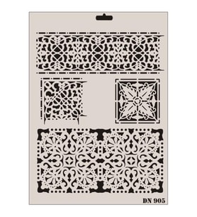 Rich Dantel Seri DN-905 Stencil 35x25 cm