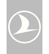 Türk Hava Yolları Sticker Beyaz 8*8 Cm
