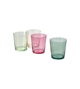 Bardak Seti, Karışık Renkler, 30 cl, 4 adet