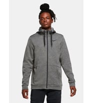 Nike Therma Fermuarlı Gri - Siyah Erkek Hırka