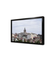 Galata Kulesi Çerçeveli Mdf Tablo