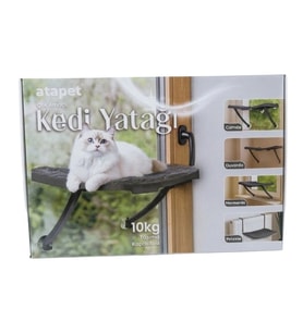 Vantuzlu Cam ve Duvar Kedi Yatağı