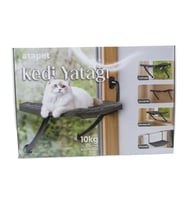 Vantuzlu Cam ve Duvar Kedi Yatağı