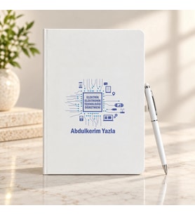 Elektrik Elektronik Teknolojisi Öğretmenine İsme Özel Defter ve Kalem Seti