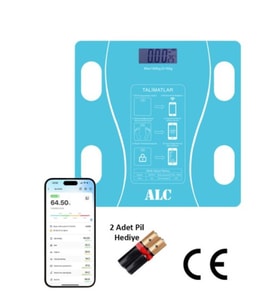 ALC QL-DB003 Dijital Vücut TartısI Mavi