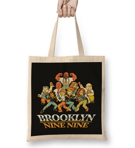 Brooklyn 99 Nine Nine Bez Çanta Uzun Saplı