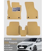 Hyundai İ20 (2020-2025) Uyumlu EVA Paspas Tam Set – Araca Özel Tasarım, Su Geçirmez,Kolay Montaj