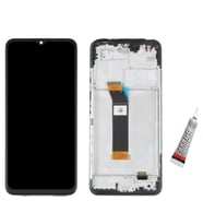 Mİ NOTE 10 LİTE Ekran Dokunmatik Çıtalı (SİYAH) B7000 YAPIŞTIRICI