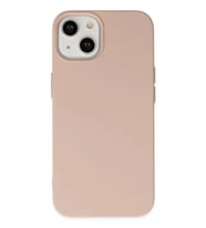 Durukar® iPhone 14 Plus Kılıf Nano içi Kadife Silikon - Pudra