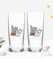 BK Gift DTF Eğlenceli Rakı Tasarımlı İkili Rakı Bardağı Seti-7, Arkadaşa Hediye, Sevgiliye Hediye