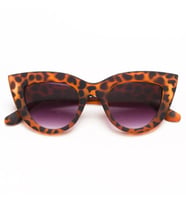 Okkia Claudia Big Cat Güneş Gözlüğü Turtle (Siyah)