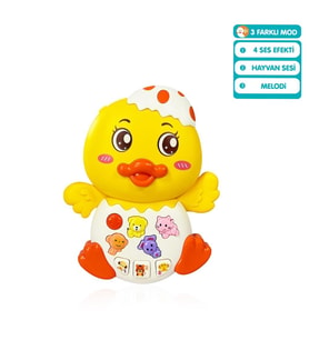 JLG-855-144A IŞIKLI VE MÜZİKLİ ÖRDEK BEBEK