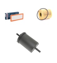 Bosch Filtre Bakım Seti Citroen DS DS3 3 1.6 THP Benzin 155 Beygir Hava + Yağ f. + Yakıt Filtre Bosch