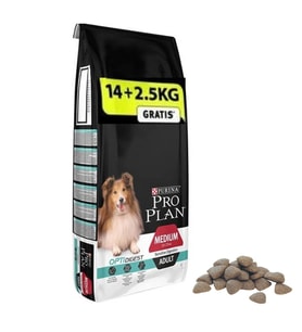 Pro Plan Medium Adult Kuzu Etli Yetişkin Köpek Maması 16.5 Kg
