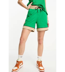 Nike Jordan Sport Diamond Loose Fit Shorts Kadın Geniş Kalıp Şort Yeşil