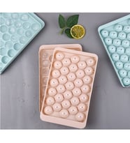 33 Hazneli Küre Buz Kalıbı Pembe