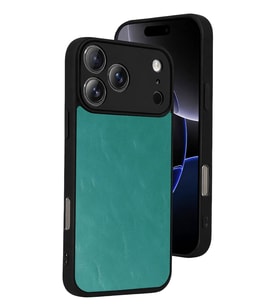 iPhone 17 Pro Aras Deri Kapak - Açık Yeşil