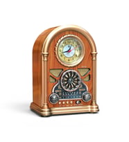 Nostalji Saatli Nostaljik Radyo,Büyük Boy Bluetooth Nostaljik Radyo