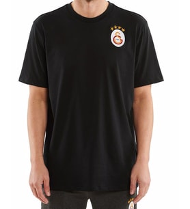 Galatasaray Forma- Galatasaray Lisanslı Tshırt-E88046 (Siyah)
