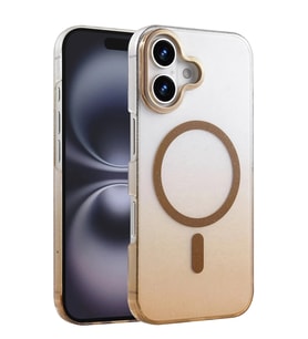Durukar® iPhone 16 Plus Glossy Magsafe Kapak - Çöl Titanyum