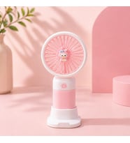 Sanrio Karakterli Şarjlı Fan Vantilatör Hello Kitty Kuromi USB Taşınabilir Mini Fan