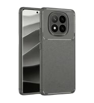 Xiaomi Redmi Note 14 Pro Plus Kılıf Auto Focus Karbon Kapak - Gri