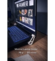 Minimalist Dizüstü Bilgisayar Standı - Ergonomik