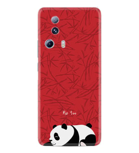 Xiaomi Mi 13 Lite Kılıf Resimli Desenli Silikon Platinium Series Sleeping Panda 1810