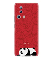 Xiaomi Mi 13 Lite Kılıf Resimli Desenli Silikon Platinium Series Sleeping Panda 1810